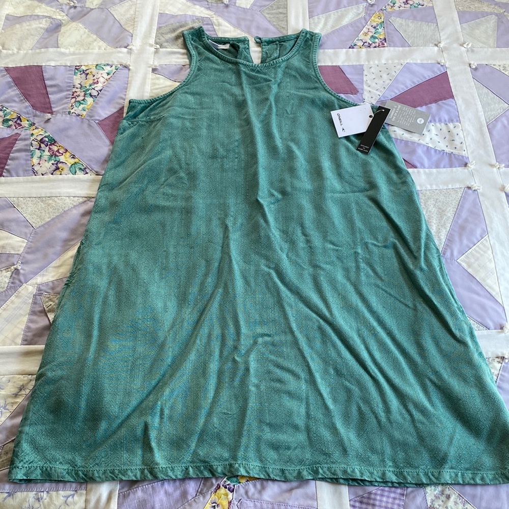 O Neil green mini dress